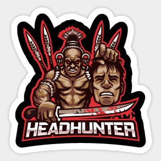 Head Hunter Sticker